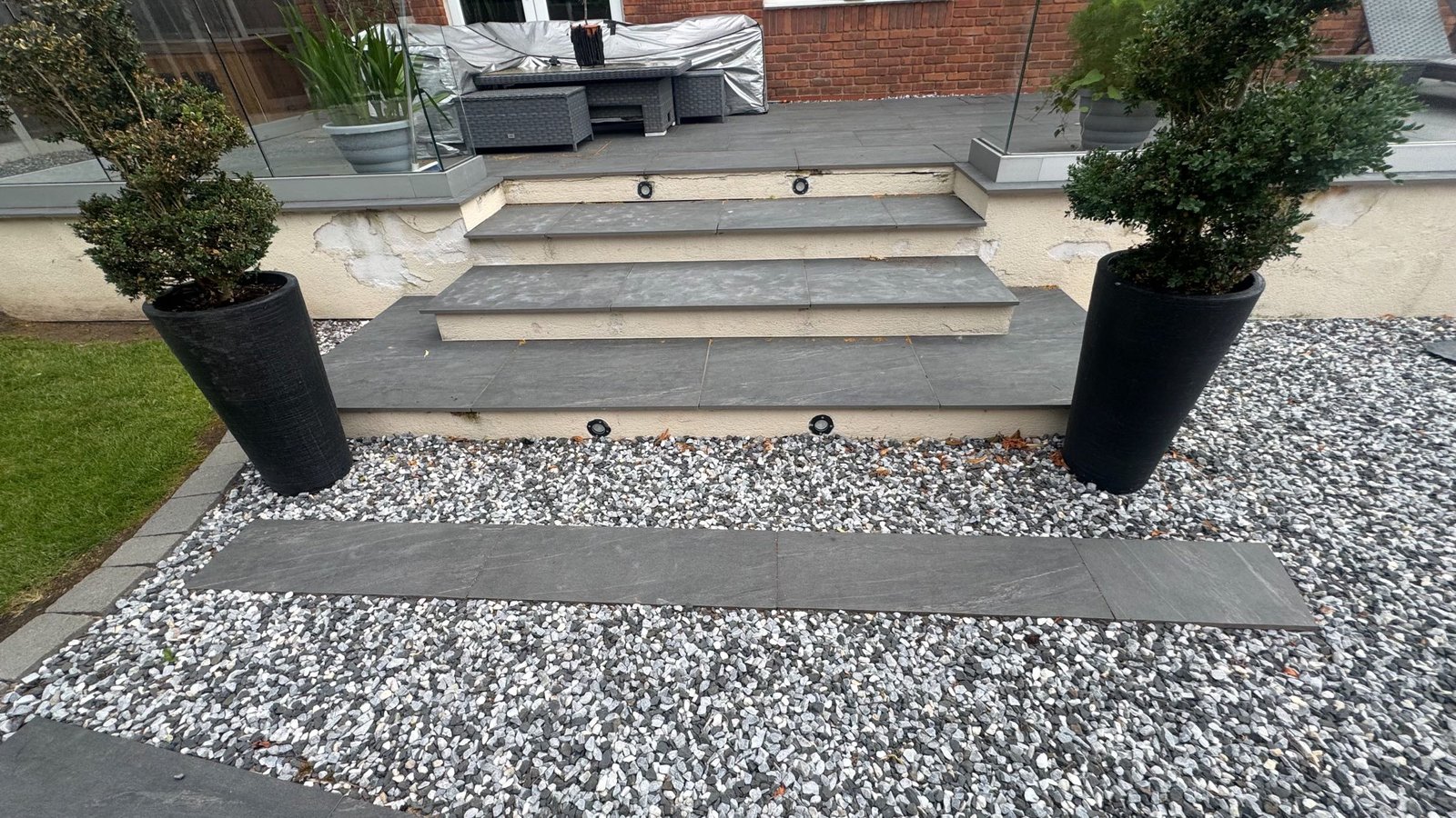 Rockface Wall Tilling / Refurb image 2