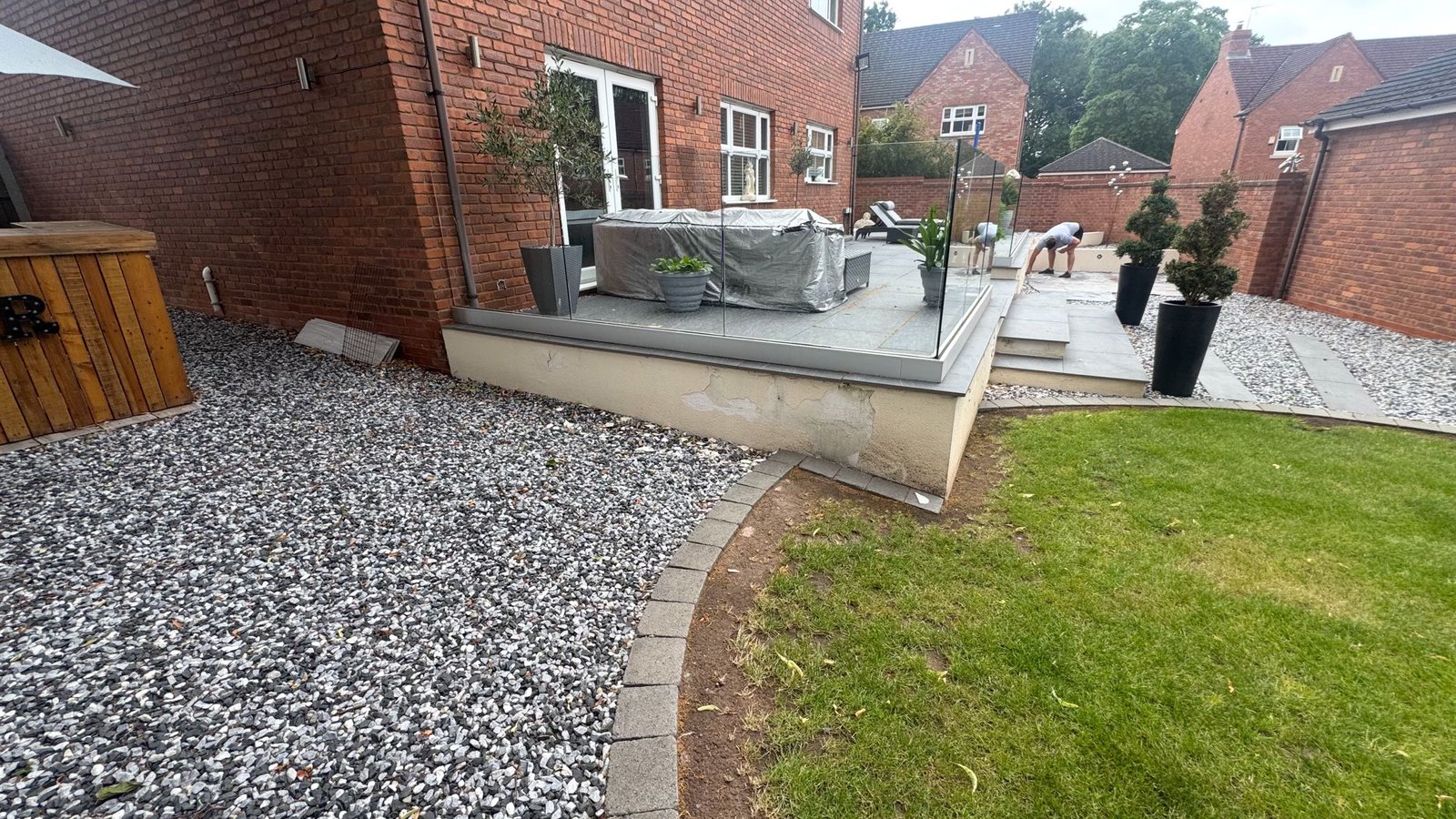 Rockface Wall Tilling / Refurb image 4