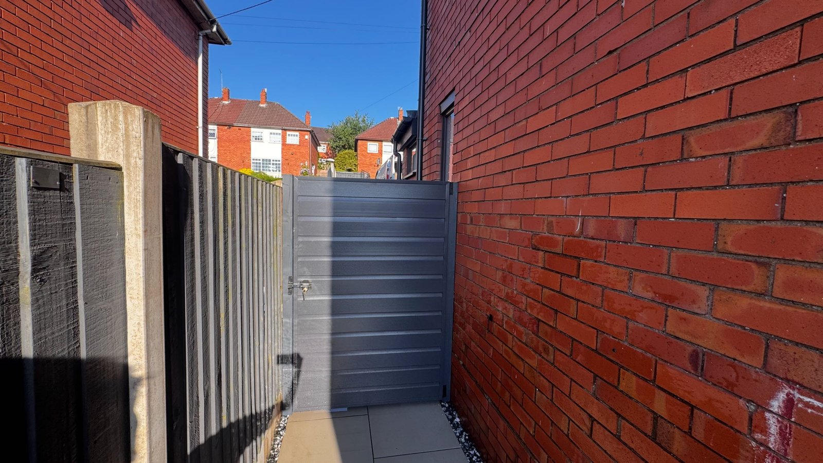 Transforming an Overgrown Garden into a Modern Porcelain Patio & Walkway image 16